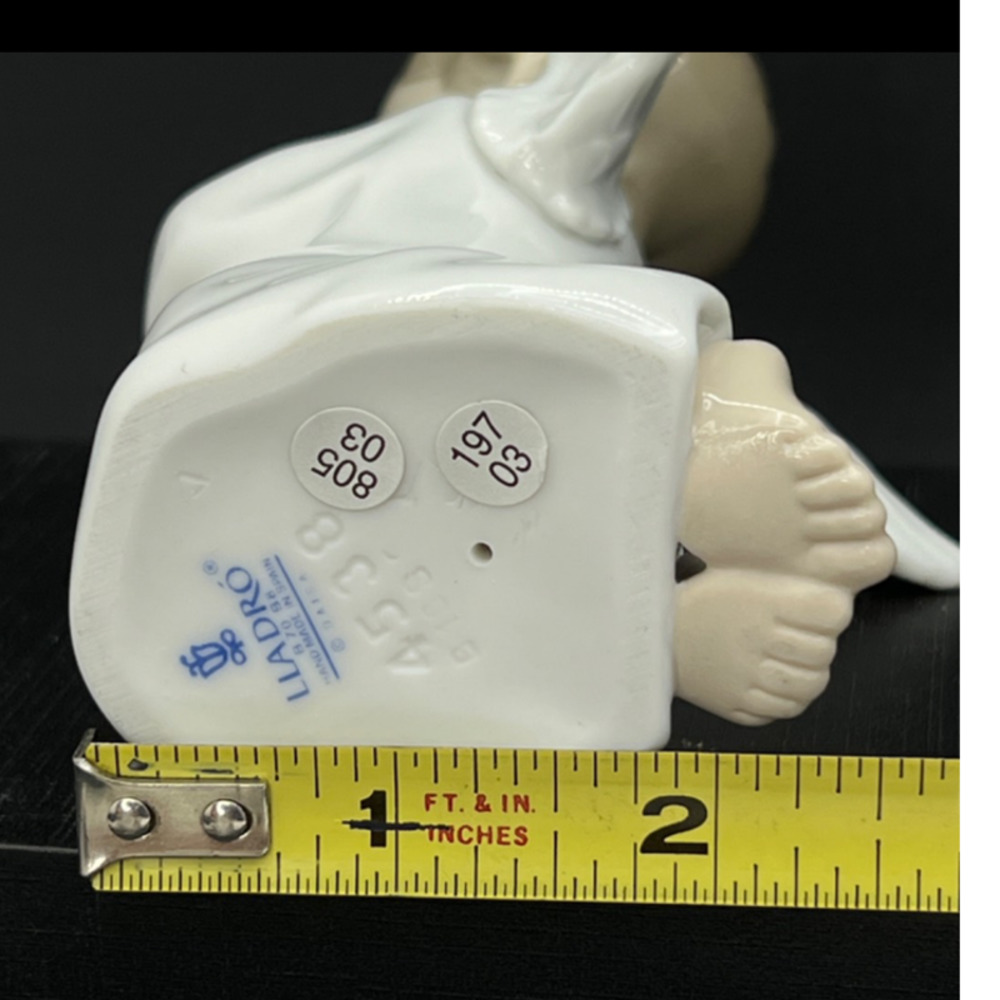 Lladro Porcelain "Angel‎ Praying" Figurine 5438 - Picture 6 of 7